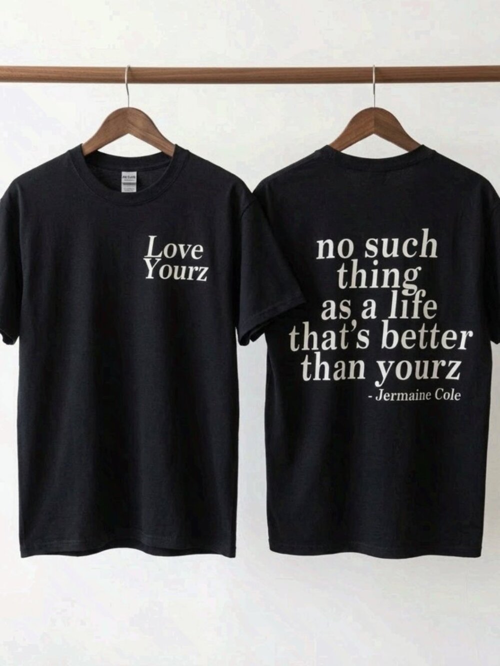 J.Cole Love Yourz Quote Vintage Graphic T-Shirt Reprint